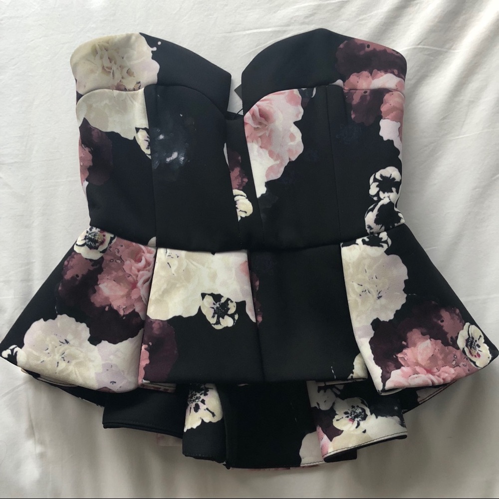 Keepsake the Label Floral Bustier